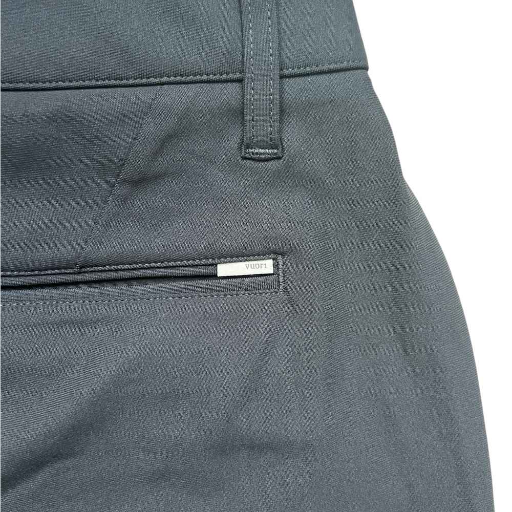 Vuori Men's Black Flat Front Shorts
